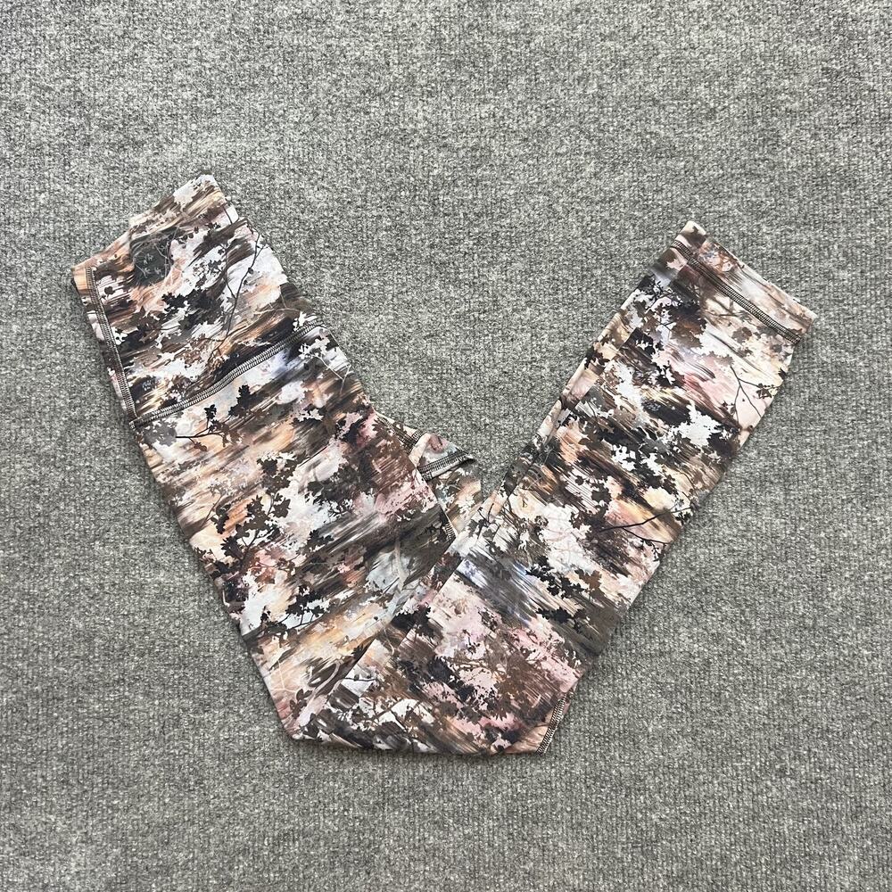 Lululemon Leggings Womens 4 Multicolor Camo High Rise Yoga Activewear Gym Pants